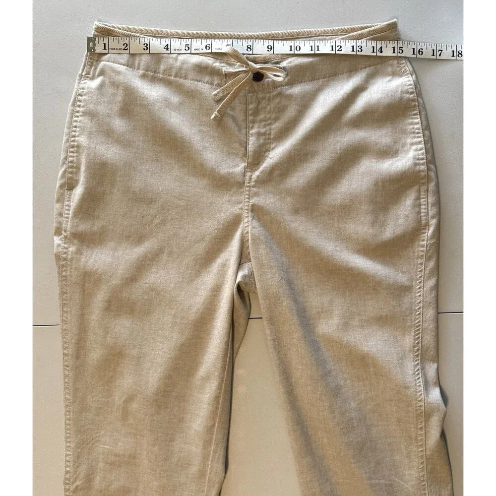 Royal Robbins Hempline Tie Pants Womens 4 Blended Undyed Comfort UPF